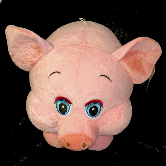 Toy Factory Pink Piggy Plush Paradise 19” One Pig Deal Stuffed Animal - Picture 1 of 14